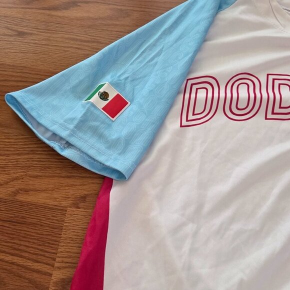 Los Angeles Dodgers Jersey Mens XL Mexican Heritage Night 2023 SGA MLB Baseball - Picture 6 of 13